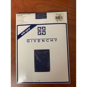 VTG 90s GIVENCHY 156 Body Gleamers Superbe Avantige A Blue Dahlia Pantyhose